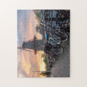 Windmühlen von Amsterdam Holland. Jigsaw Puzzle (Vertikal)