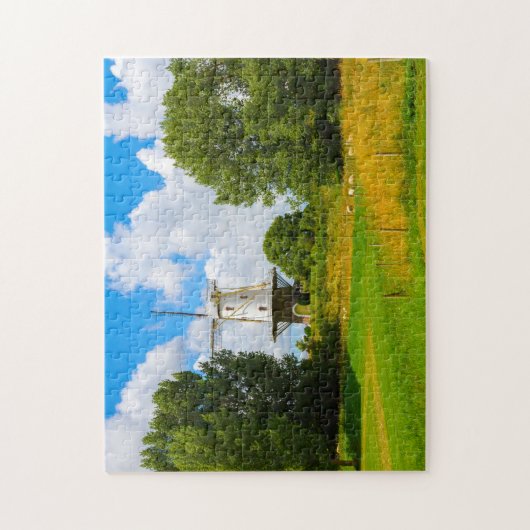Windmühlen von Amsterdam Holland. Jigsaw Puzzle (Vertikal)