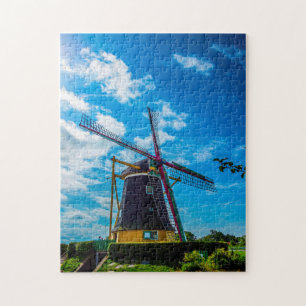 Windmühlen von Amsterdam Holland. Puzzle