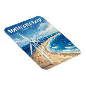 Windmühlen von Bangui Philippinen Magnet (Rechte Seite)