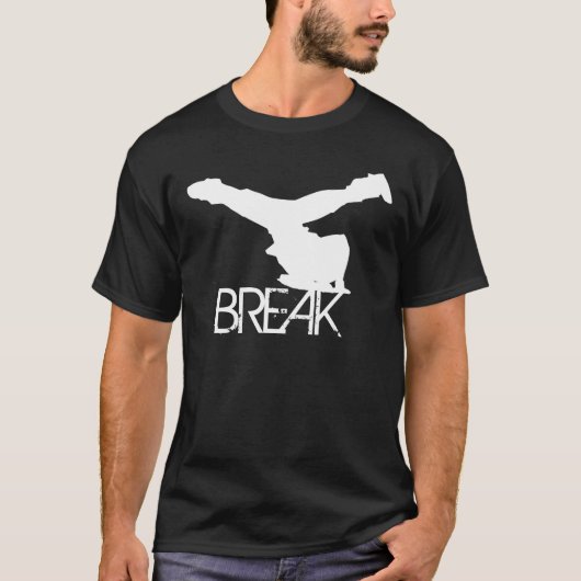 Windmühlenart weißer BRUCH T-Shirt (Vorderseite)