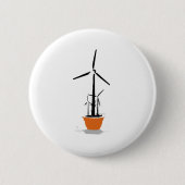 Windmühlentopf Button (Vorderseite)