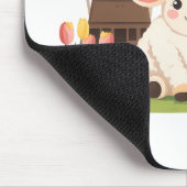 Windmühlenwiese Schafe Mousepad (Ecke)