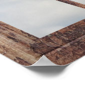 Window Cherry Blossom Tree Poster (Ecke)