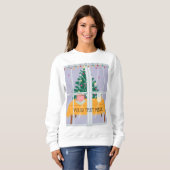 WINDOW CHRISTMAS SWEATSHIRT (Vorne ganz)