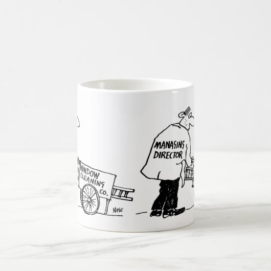 Window Cleaner Kaffeetasse (Mittel)