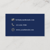 Window Cleaning Business Card Visitenkarte (Rückseite)