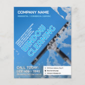 Window cleaning company flyer (Vorne)
