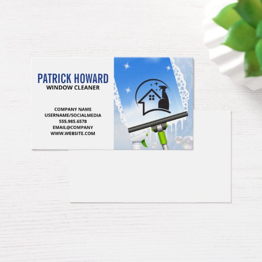 Window Cleaning Squeegee Cleaning Spray (Schreibtisch)