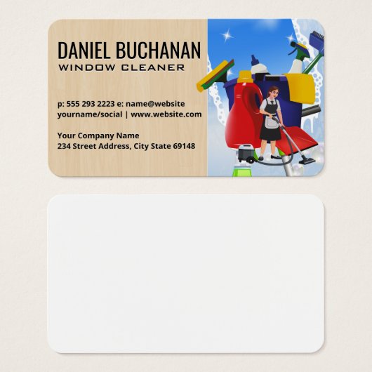 Window Cleaning | Squeegee | Maid (Vorne & Hinten)