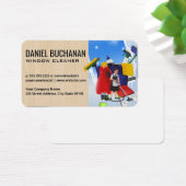 Window Cleaning | Squeegee | Maid (Schreibtisch)