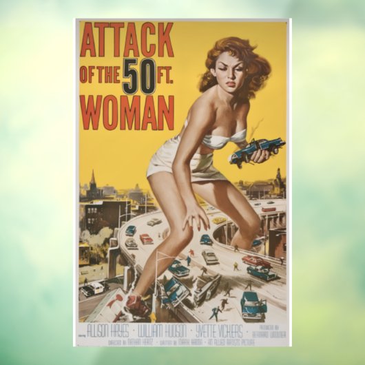 Window Cling Fensteraufkleber (Blatt 3)