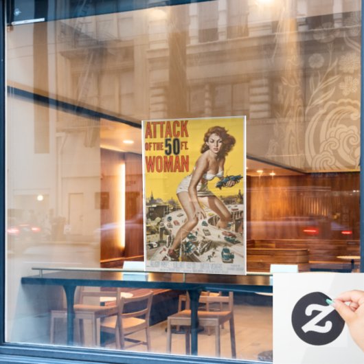 Window Cling Fensteraufkleber (Café-Fenster)