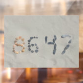 Window Cling Fensteraufkleber (Blatt 2)