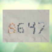 Window Cling Fensteraufkleber (Blatt 3)