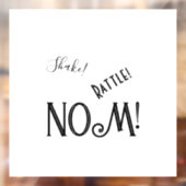 Window Cling Fensteraufkleber (Blatt 2)