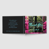 Window Cross on Nature Garden Beileid Vielen Dank Gästebuch (Voll)