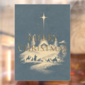 Window Decal Cling Christmas  Fensteraufkleber (Blatt 2)