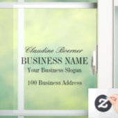 Window Decal Clings Business Zuhause Fensteraufkleber (Zuhause)