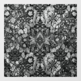 Window Decal Regal Black Lace Fensteraufkleber