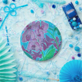 Window Garden Orchid Blume Florenz Pappteller (Party)