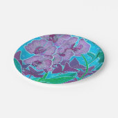 Window Garden Orchid Blume Florenz Pappteller (Schrägansicht)