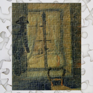 Window in Bataille Restaurant by Vincent van Gogh Puzzle