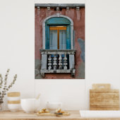 Window In Venice Poster (Küche)