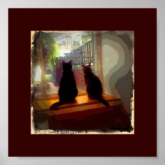 Window Kätzchens CB Poster (Vorne)