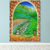 Window Leinwanddruck (Insitu (Holzboden))