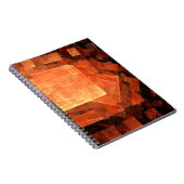 Window Light Abstrakt Art Notebook Notizblock (Rechte Seite)