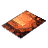Window Light Abstrakt Art Notebook Notizblock (Linke Seite)