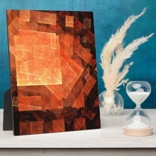 Window Light Abstrakt Art Plaque Fotoplatte (Seite)