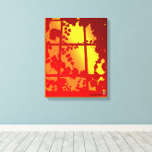 Window on a Warm World Leinwanddruck (Insitu (Holzboden))