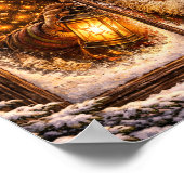 Window Peeper Icelandic Yule Lad Poster (Ecke)