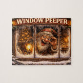 Window Peeper Icelandic Yule Lad  Puzzle (Horizontal)