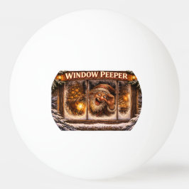 Window Peeper Icelandic Yule Lad  Tischtennisball
