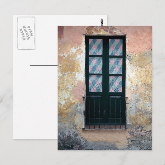 Window Rating-Foto Postkarte (Vorne/Hinten)