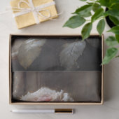 Window Roses in Blush Decoupage Seidenpapier (Geschenk)