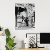 Window Shopping: 40er Jahre Poster (Heimbüro)