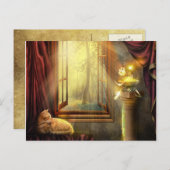 Window Shopping Postcard Postkarte (Vorne/Hinten)