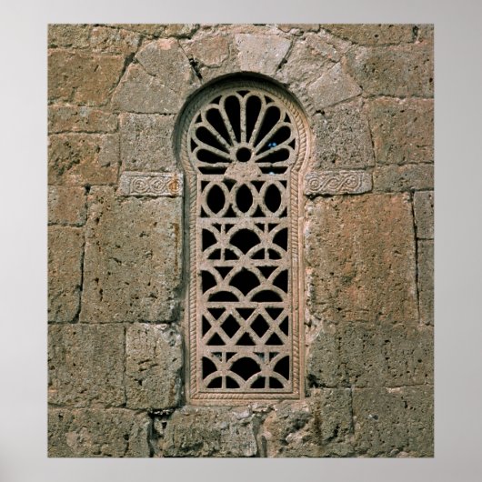 Window Tracery, aus der Basilika San Juan Poster (Vorne)