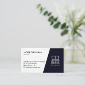 Window Washer House Cleaning  Visitenkarte (Stehend Vorderseite)