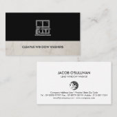 Window Washer House Cleaning  Visitenkarte (Vorne/Hinten)