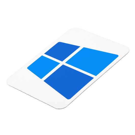 Windows 11-Logo Magnet (Linke Seite)