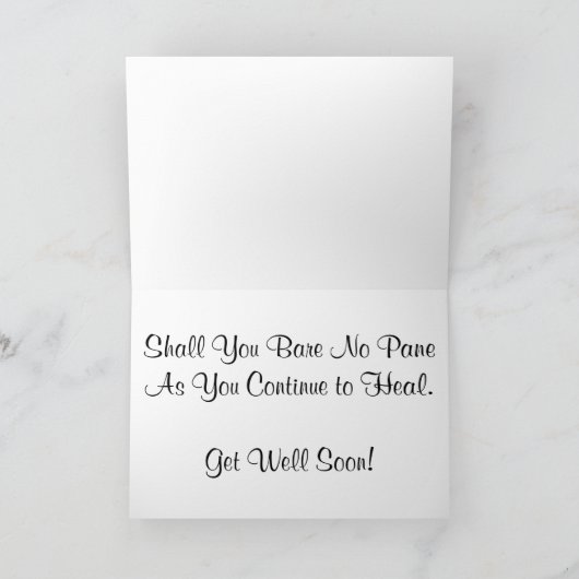 "Windows '19" Get Well Card Karte (Innenseite)