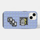 Windows 95 Computer-Thema iPhone Hülle (Rückseite (Horizontal))