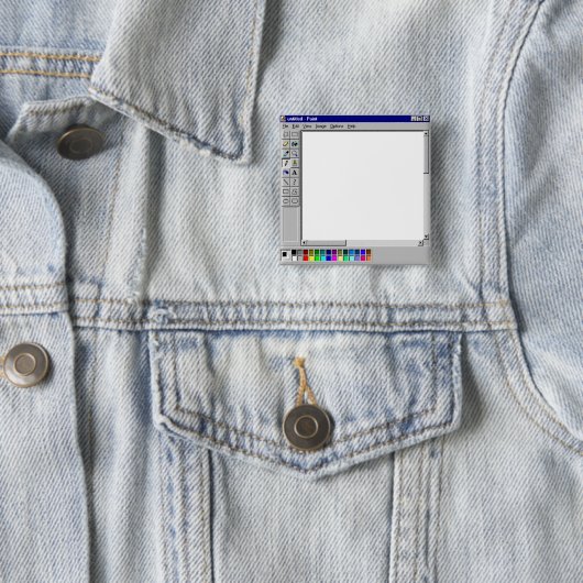 Windows 95 MS Paint Button (Beispiel)