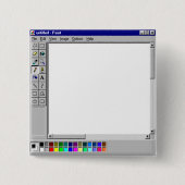 Windows 95 MS Paint Button (Vorderseite)