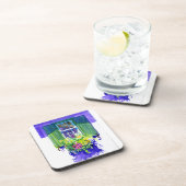 Windows-Aquarell Getränkeuntersetzer (Rechte Seite)